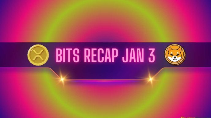 Ripple (XRP) Price Resurgence, Shiba Inu's (SHIB) Burning Efforts, and More: Bits Recap Jan 3