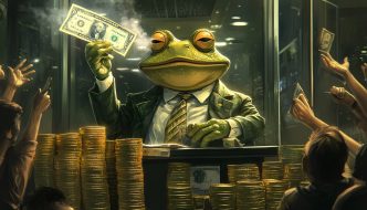 Wall Street Pepe WEPE frog