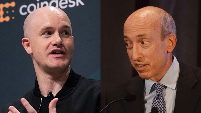 CEO Brian Armstrong's Coinbase won a significant chance to appeal an accusation from Chair Gary Gensler's Securities and Exchange Commission. (CoinDesk)