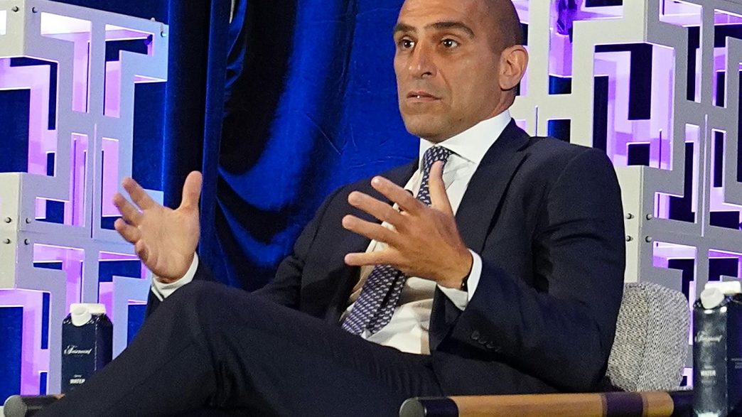 CFTC Chair Rostin Behnam (Suzanne Cordeiro/Shutterstock/CoinDesk)