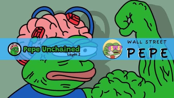 Pepe Unchained Up 15% Following Pump Pad Update, Wall Street Pepe ICO Raises $40M